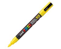 Marqueur Posca PC3M pointe moyenne 0,9 à 1,3 mm - jaune