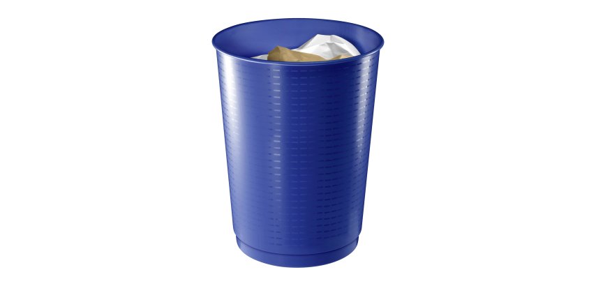 Corbeille à papier plastique Cep géante 40 L