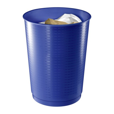 Papelera gigante de plástico Cep de 40 L azul