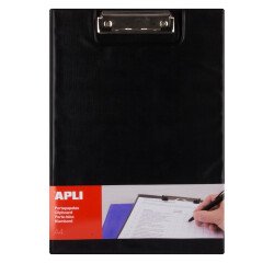 Portablocs con tapa y pinza A4 Apli