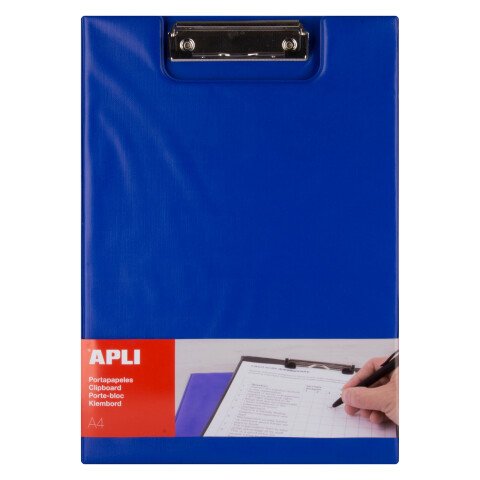 Portablocs con solapa A4 Apli Azul