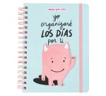 Agenda escolar Lyona Yo organizaré los días por ti 2019-2020 Tantanfan