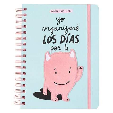 Agenda escolar Lyona Yo organizaré los días por ti 2019-2020 Tantanfan