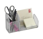 Organiseur de bureau MESHTRI 3 compartiments - métal