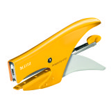 Agrafeuse pince Leitz Wow 5531 - agrafes 10 - capacité de 10 feuilles jaune
