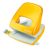 Perforator 2 holes Wow Leitz capacity 30 sheets yellow 