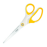 Scissors for right-handed people sharp point Wow Leitz 21 cm yellow