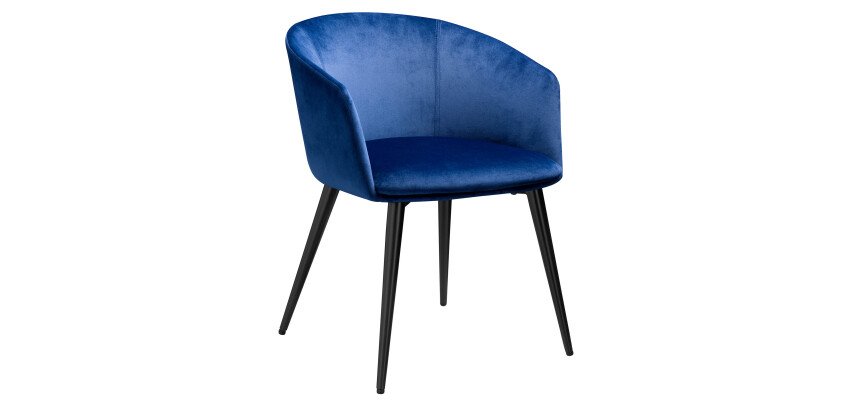 Silla de terciopelo Formio