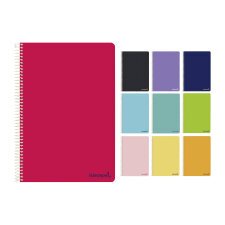 Cuaderno tapa flexible folio cuadrícula 5x5 Smart Liderpapel - 80 páginas