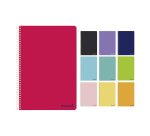 Cuaderno tapa flexible folio cuadrícula 5x5 Smart Liderpapel - 80 páginas