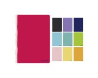 Cuaderno tapa flexible folio cuadrícula 5x5 Smart Liderpapel - 80 páginas