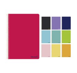 Cuaderno tapa flexible folio cuadrícula 5x5 Smart Liderpapel - 80 páginas