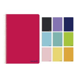 Cuaderno tapa flexible A5+ cuadrícula 5x5 Smart Liderpapel - 80 páginas