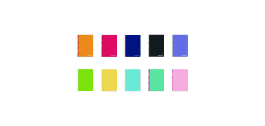 Cuaderno tapa rígida 4º cuadrícula 4x4 Witty Liderpapel - 80 páginas