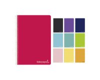 Cuaderno tapa rígida folio cuadrícula 4x4 Witty Liderpapel - 80 hojas