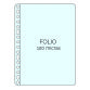 Fundas multitaladro de polipropileno extra liso Folio 120 micras Qconnect - Bolsa de 10