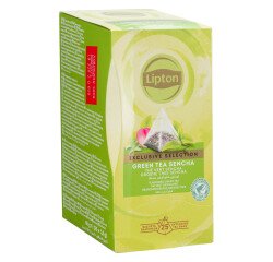 Lipton green tea - box with 25 pyramid tea bags