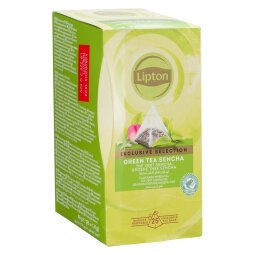 Lipton green tea - box with 25 pyramid tea bags