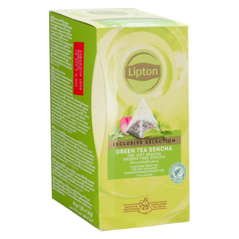 Thé Lipton : coffret de 6 variétés de thé en sachets - 60 sachets