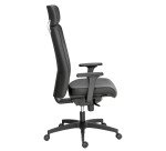 Fauteuil de direction en cuir Kio