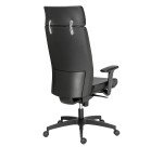 Fauteuil de direction en cuir Kio