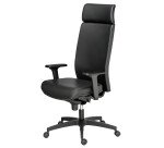 Fauteuil de direction en cuir Kio