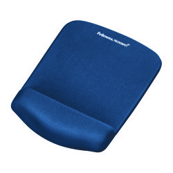 Supporto polsi per mousepad Fellowes PlushTouch Blu