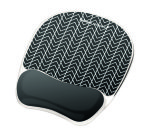 Tapis de souris repose-poignet gel-chevron