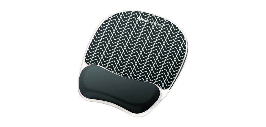 Tapis de souris repose-poignet gel-chevron