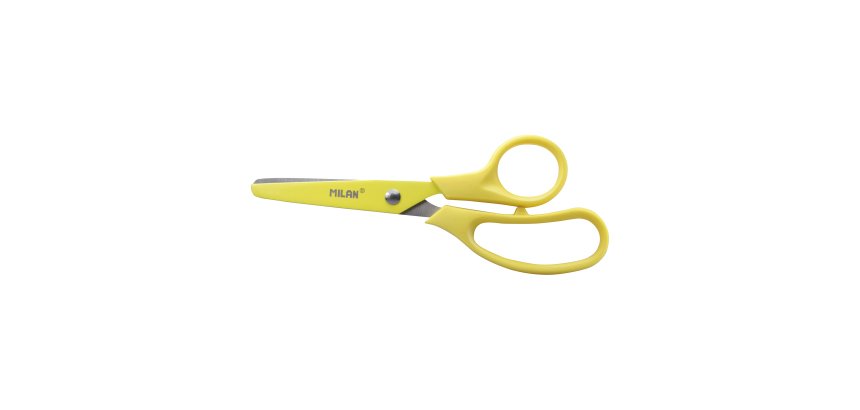 Tijeras escolares basic colours MILAN 13,4 cm