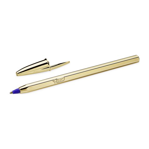 Pack Bolígrafos Bic Cristal Oro Shine 3 + 1 GRATIS 
