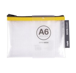 Bolsa Zipper bag A6 168 x 125 mm Apli 