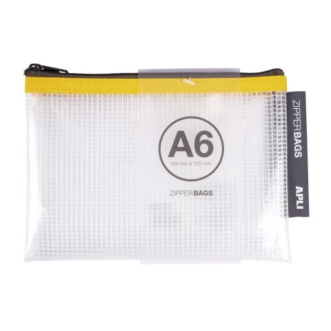 Bolsa Zipper bag A6 168 x 125 mm Apli