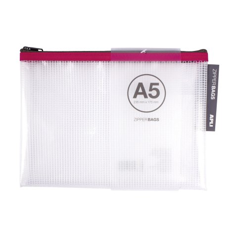 Bolsa Zipper bag A5 235 x 175 mm Apli 