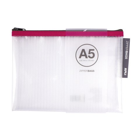 Bolsa Zipper bag A5 235 x 175 mm Apli
