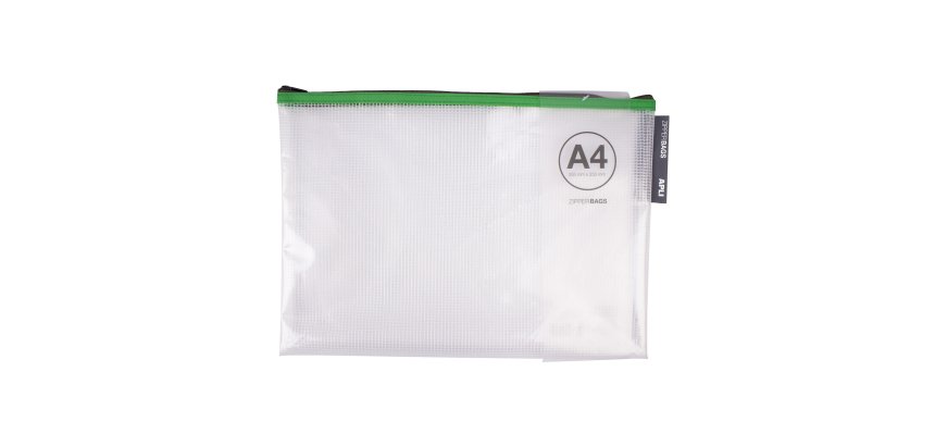 Bolsa Zipper bag A4 355 x 255 mm Apli 