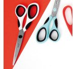 Tijeras de punta grip MILAN 20,5 cm blanco