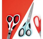 Tijeras de punta MILAN 20,5 cm menta dots