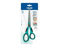 Tijeras de punta MILAN 20,5 cm menta dots
