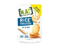 Rice crakers sel de mer, sans gluten N.A! - Sachet de 85 g