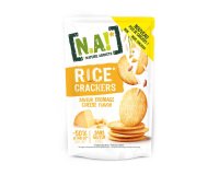Rice crackers saveur fromage, sans gluten N.A! - Sachet de 85 g