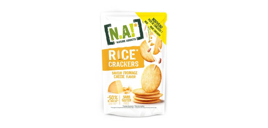 Na! Rice crackers fromage - Boîte de 85 g