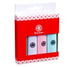 Surligneur Bruneau couleurs assorties pastel - Pochette de 4