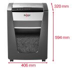 Destructeur REXEL Momentum M515 - coupe micro