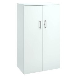 Armoire mi-hauteur bois ECLA H 136 x L 80 cm