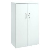 Armoire mi-hauteur bois H 136 x L 80 cm avec portes battantes - Arch