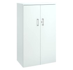 Armoire mi-hauteur bois ECLA H 136 x L 80 cm