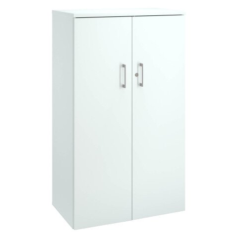 Armario media Altura Ecla Alt 136 x An. 80 cm Blanco