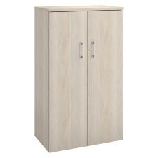 Armoire mi-hauteur bois ECLA H 136 x L 80 cm