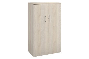 Armoire mi-hauteur bois ECLA H 136 x L 80 cm